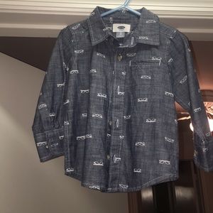 Boys button down top